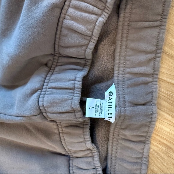 Athleta Women's Taupe Joggers - Picture 2 of 4